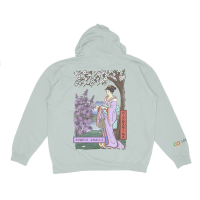 Teal Hoodie Transparent Art