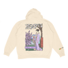 Creme Hoodie Transparent Art