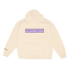 Creme Hoodie Transparent Art