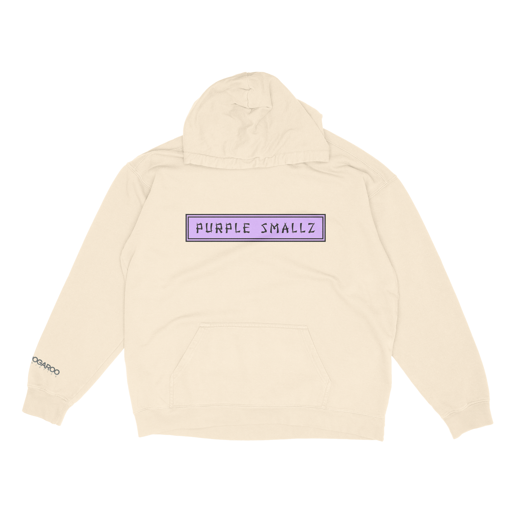 Creme Hoodie Transparent Art