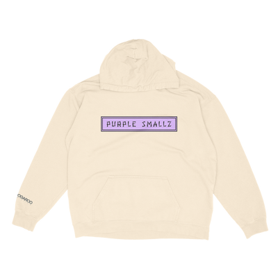 Creme Hoodie Transparent Art