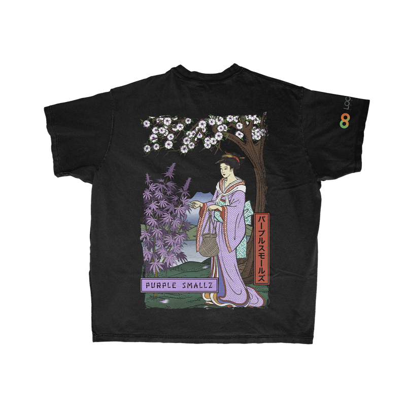 Black Tee Transparent Art